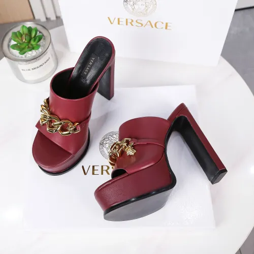 Replica Versace Slippers For Women #1431919 $118.00 USD for Wholesale