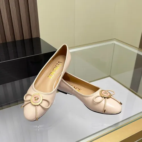 Replica Versace Flat Shoes For Women #1432019 $82.00 USD for Wholesale