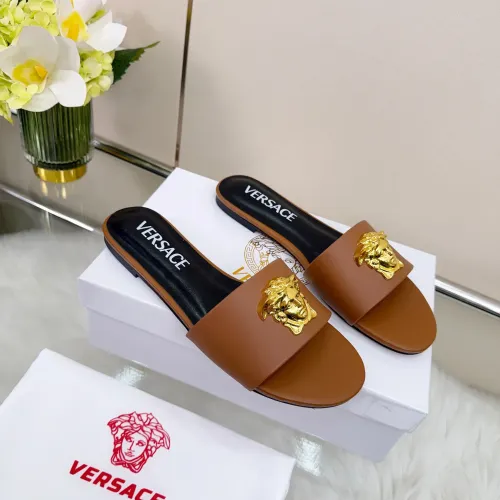 Replica Versace Slippers For Women #1432225 $82.00 USD for Wholesale