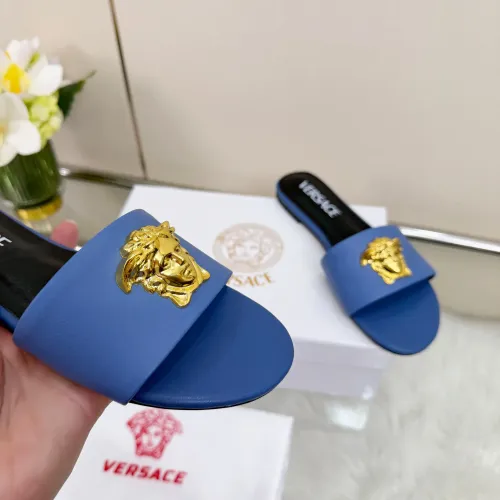 Replica Versace Slippers For Women #1432226 $82.00 USD for Wholesale