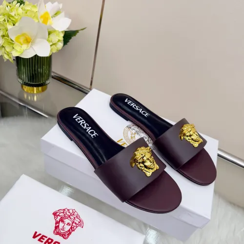 Replica Versace Slippers For Women #1432227 $82.00 USD for Wholesale