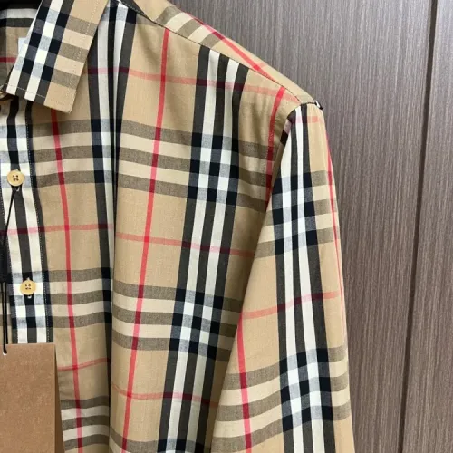 Replica Burberry Shirts Long Sleeved For Men #1432624 $64.00 USD for Wholesale