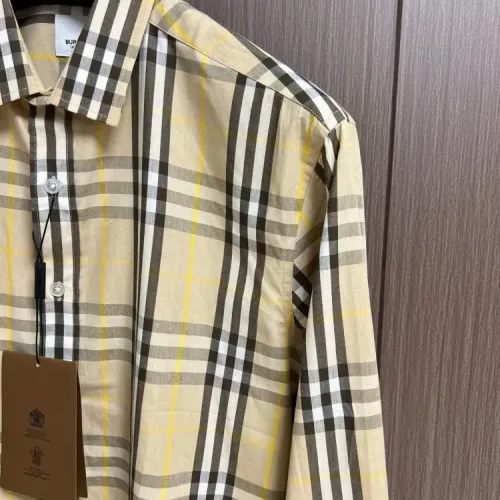 Replica Burberry Shirts Long Sleeved For Men #1432627 $72.00 USD for Wholesale