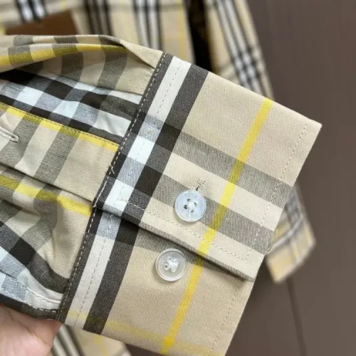 Replica Burberry Shirts Long Sleeved For Men #1432627 $72.00 USD for Wholesale
