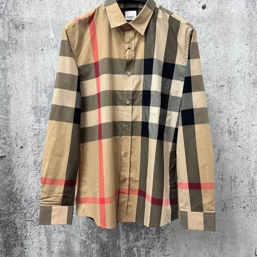 Burberry Shirts Long Sleeved For Men #1432629