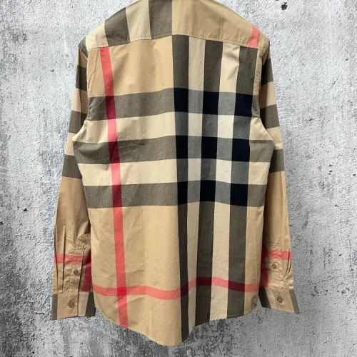 Replica Burberry Shirts Long Sleeved For Men #1432629 $60.00 USD for Wholesale