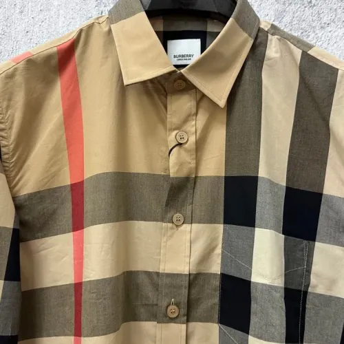 Replica Burberry Shirts Long Sleeved For Men #1432629 $60.00 USD for Wholesale