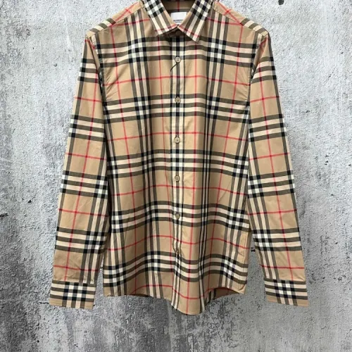 Burberry Shirts Long Sleeved For Men #1432640