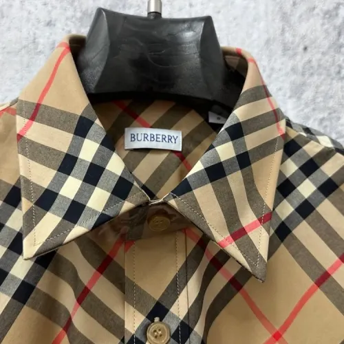 Replica Burberry Shirts Long Sleeved For Men #1432641 $64.00 USD for Wholesale