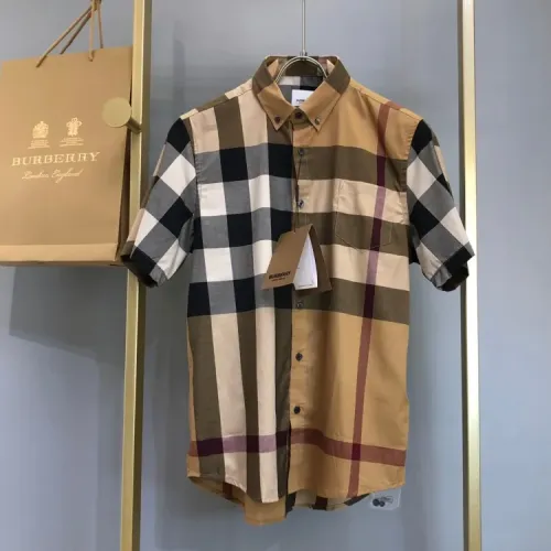 Burberry Shirts Short Sleeved For Men #1432662