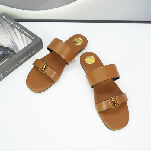 Replica Yves Saint Laurent YSL Slippers For Women #1432761 $88.00 USD for Wholesale