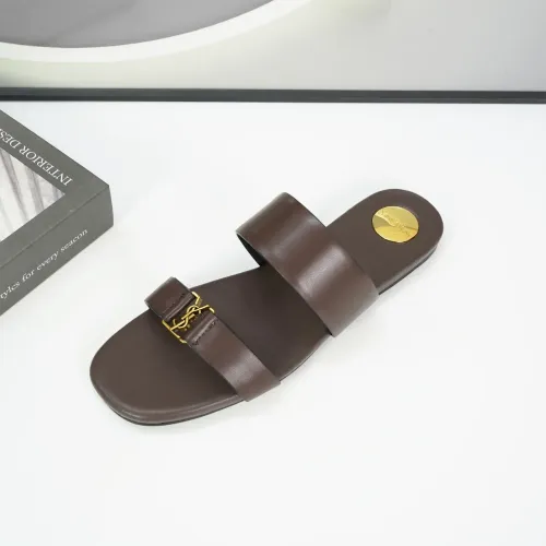 Replica Yves Saint Laurent YSL Slippers For Women #1432763 $88.00 USD for Wholesale