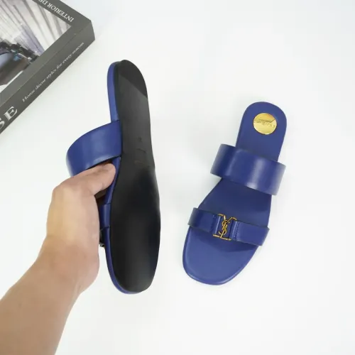 Replica Yves Saint Laurent YSL Slippers For Women #1432765 $88.00 USD for Wholesale
