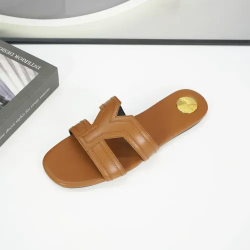 Replica Yves Saint Laurent YSL Slippers For Women #1432770 $96.00 USD for Wholesale