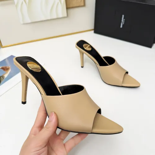 Replica Yves Saint Laurent YSL Slippers For Women #1432778 $88.00 USD for Wholesale