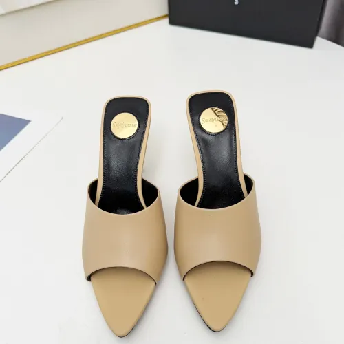 Replica Yves Saint Laurent YSL Slippers For Women #1432778 $88.00 USD for Wholesale
