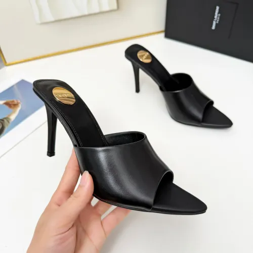 Replica Yves Saint Laurent YSL Slippers For Women #1432781 $88.00 USD for Wholesale
