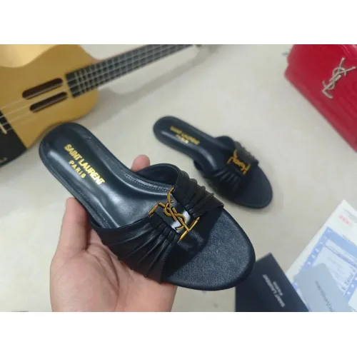 Replica Yves Saint Laurent YSL Slippers For Women #1432789 $98.00 USD for Wholesale