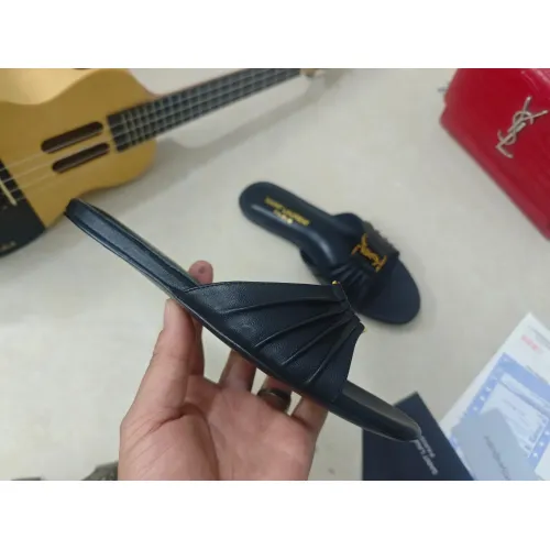 Replica Yves Saint Laurent YSL Slippers For Women #1432789 $98.00 USD for Wholesale