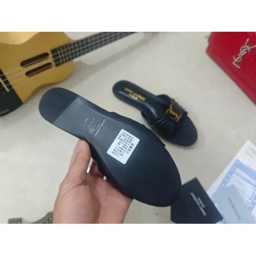 Replica Yves Saint Laurent YSL Slippers For Women #1432789 $98.00 USD for Wholesale