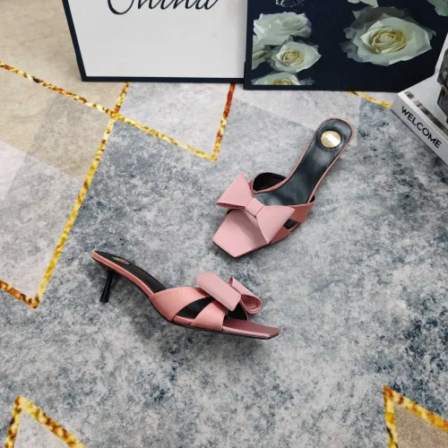 Replica Yves Saint Laurent YSL Slippers For Women #1432802 $112.00 USD for Wholesale