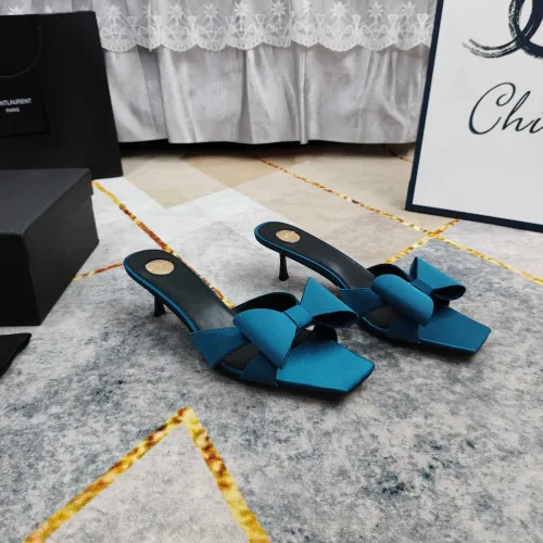 Replica Yves Saint Laurent YSL Slippers For Women #1432806 $112.00 USD for Wholesale