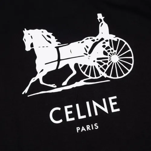 Replica Celine T-Shirts Short Sleeved For Unisex #1432828 $52.00 USD for Wholesale