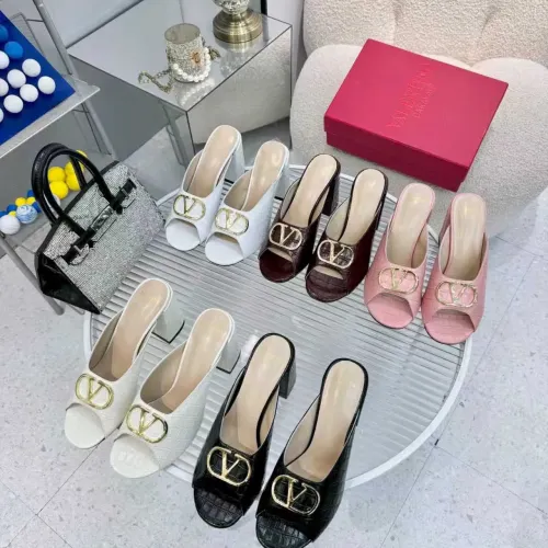 Replica Valentino Slippers For Women #1432881 $92.00 USD for Wholesale