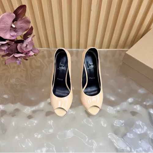 Replica Christian Louboutin High-heeled shoes For Women #1432938 $122.00 USD for Wholesale