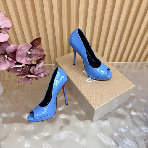 Replica Christian Louboutin High-heeled shoes For Women #1432941 $122.00 USD for Wholesale