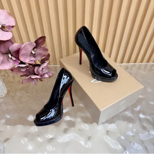 Replica Christian Louboutin High-heeled shoes For Women #1432942 $122.00 USD for Wholesale