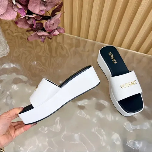 Replica Versace Slippers For Women #1433098 $105.00 USD for Wholesale