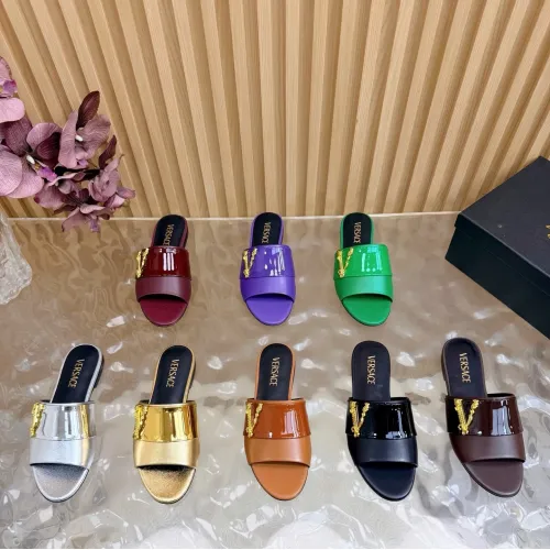 Replica Versace Slippers For Women #1433124 $102.00 USD for Wholesale