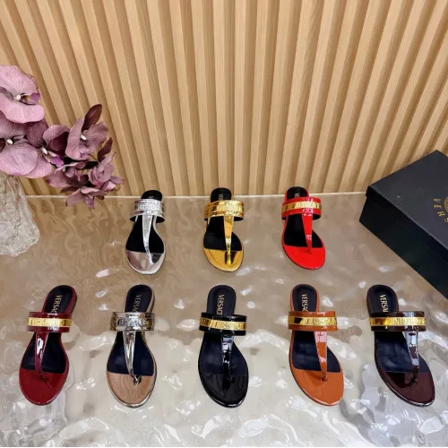 Replica Versace Slippers For Women #1433139 $102.00 USD for Wholesale