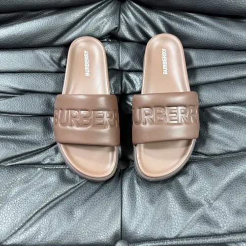 Replica Burberry Slippers For Men #1433485 $56.00 USD for Wholesale