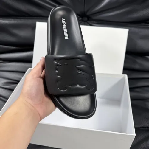 Replica Burberry Slippers For Men #1433487 $56.00 USD for Wholesale