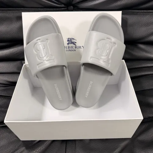 Replica Burberry Slippers For Men #1433518 $56.00 USD for Wholesale