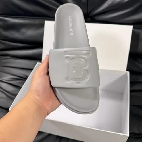 Replica Burberry Slippers For Men #1433518 $56.00 USD for Wholesale
