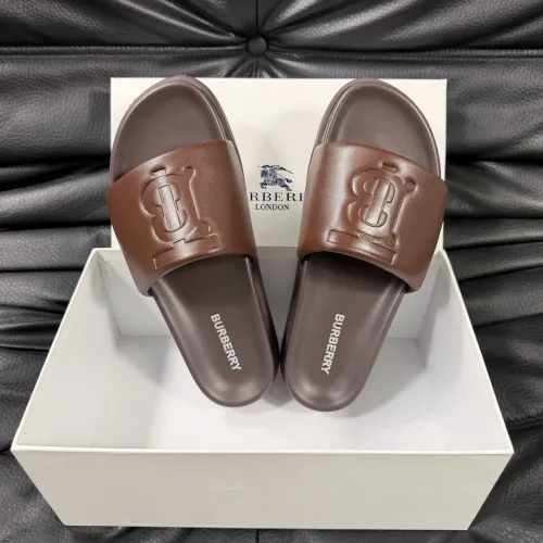 Replica Burberry Slippers For Men #1433520 $56.00 USD for Wholesale
