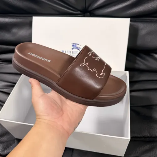 Replica Burberry Slippers For Men #1433524 $56.00 USD for Wholesale