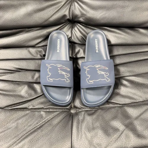 Replica Burberry Slippers For Men #1433525 $56.00 USD for Wholesale