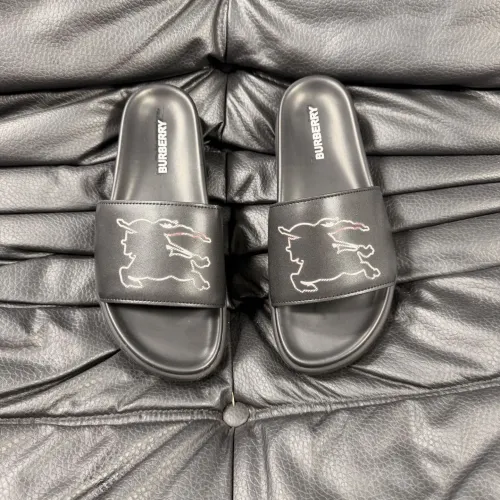 Replica Burberry Slippers For Men #1433526 $56.00 USD for Wholesale