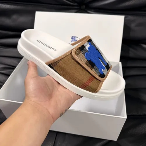 Replica Burberry Slippers For Men #1433527 $56.00 USD for Wholesale