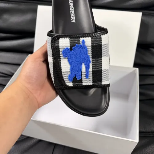 Replica Burberry Slippers For Men #1433528 $56.00 USD for Wholesale