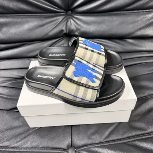 Replica Burberry Slippers For Men #1433530 $56.00 USD for Wholesale