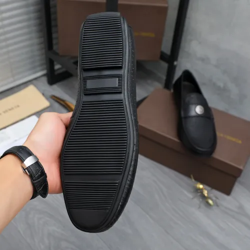 Replica Bottega Veneta BV Leather Shoes For Men #1433628 $82.00 USD for Wholesale