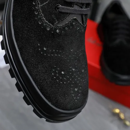 Replica Salvatore Ferragamo Leather Shoes For Men #1433643 $115.00 USD for Wholesale