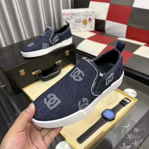 Replica Dolce & Gabbana D&G Casual Shoes For Men #1433936 $80.00 USD for Wholesale