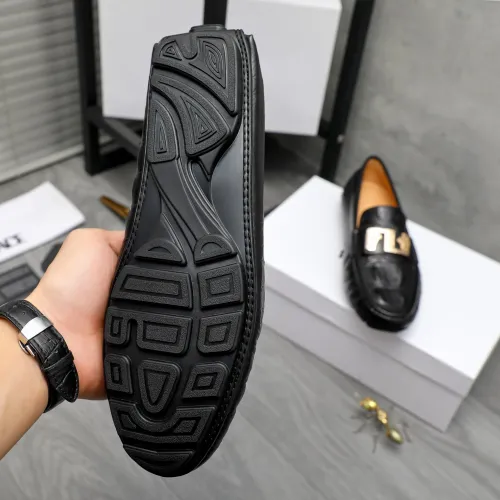 Replica Versace Leather Shoes For Men #1434074 $72.00 USD for Wholesale