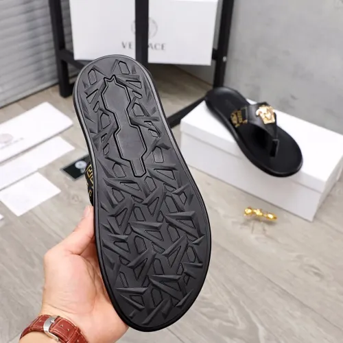 Replica Versace Slippers For Men #1434230 $45.00 USD for Wholesale